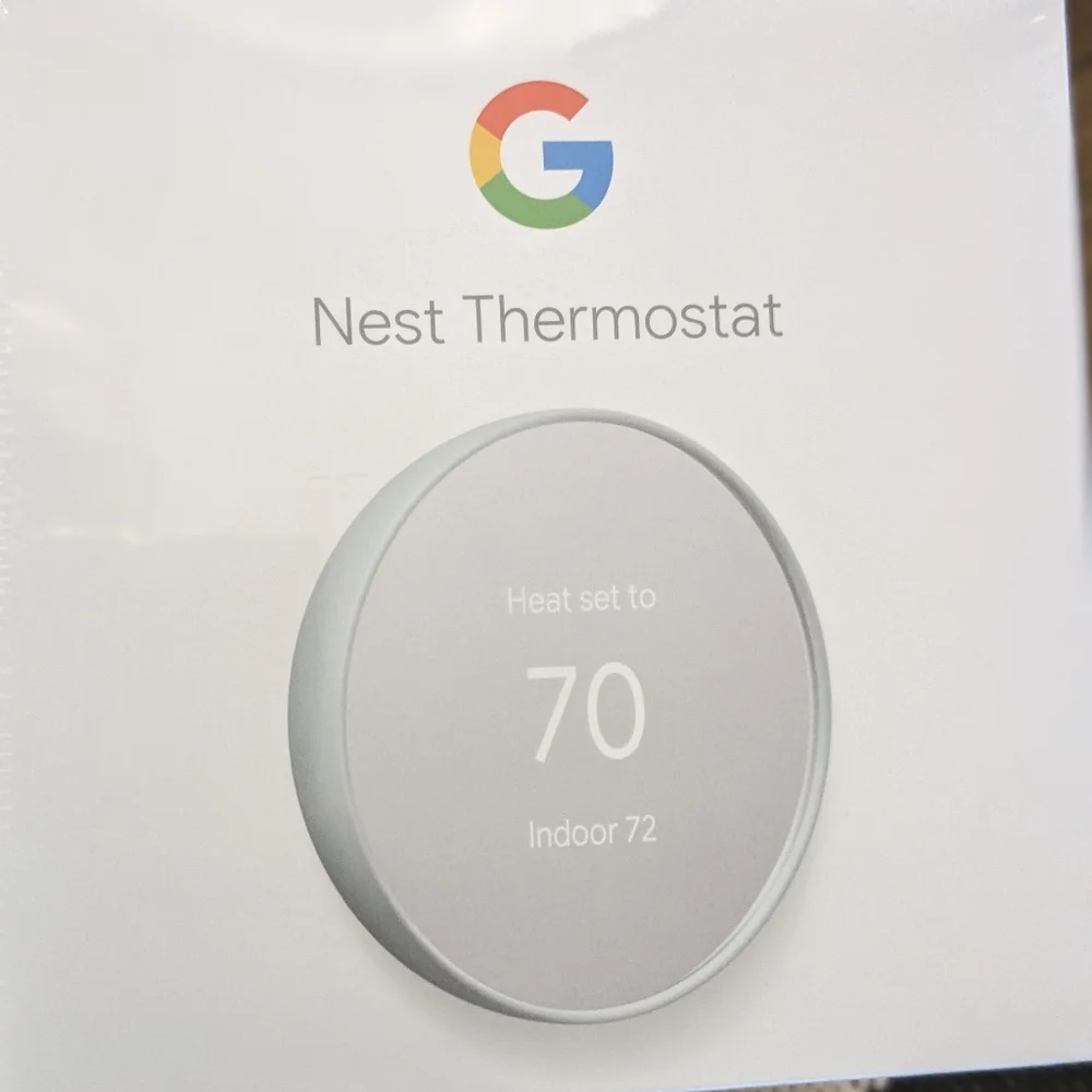 Google Nest Thermostat, color-Fog